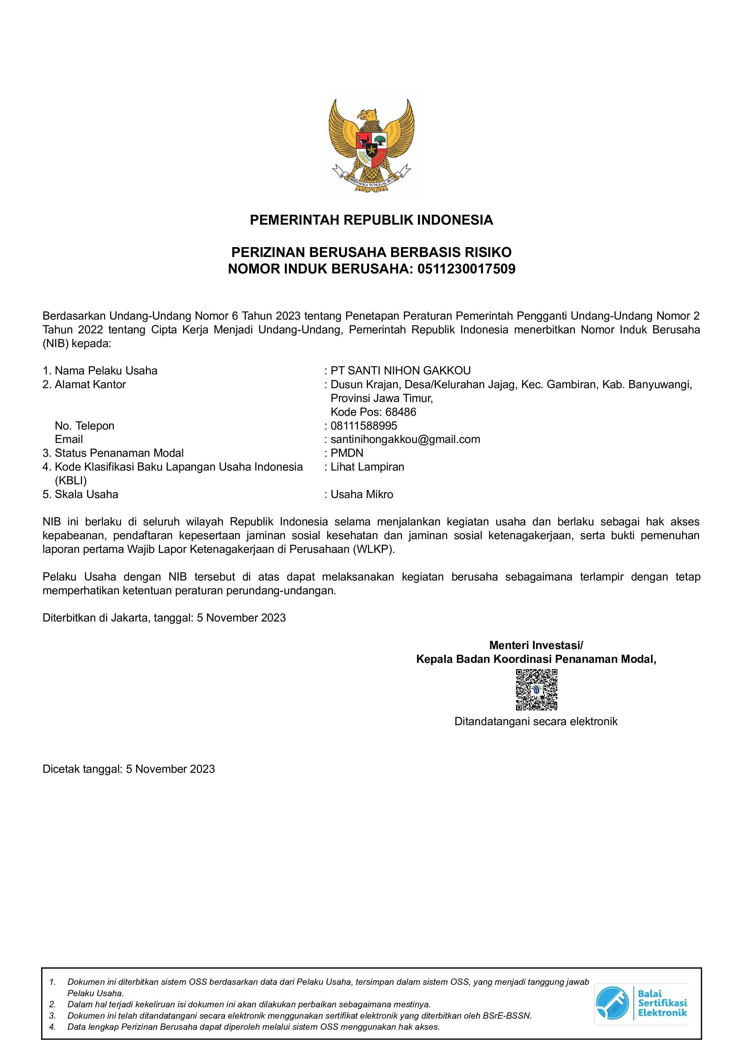visi dan misi